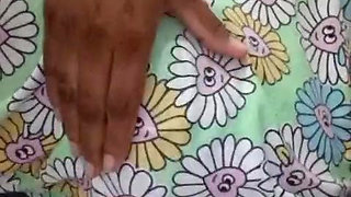 Young Sri Lankan intern trying hard sex during the lunch break with her Dildo