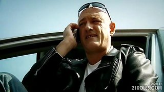 Love is just sharing a cab: Big Ass, Blonde  Chaturbate Porn