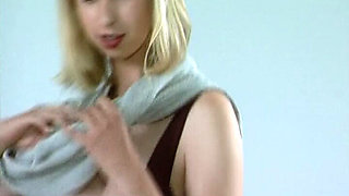 This German Blondie Likes to Show Her Perfect Tits on Casting