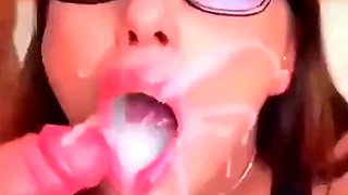 Finnish Cumslut JenKowski Bukkake