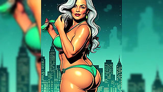 Ai Animation Strong Granny Teasing
