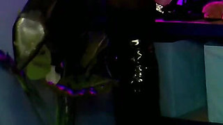 Lady Angela Body Worship Sheer Dress