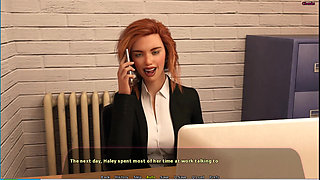 Haley Story #12 - Haley gave Johannes a blowjob. Hayley, Mr Andrew and Johannes went out and Johannes fucked Hayley hard