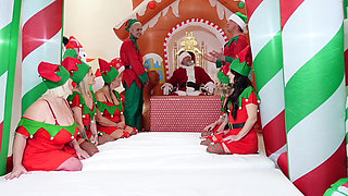 Santa's Surprise Orgy