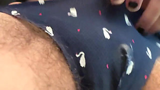 Hairy Pussy in Dirty Panties