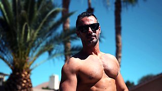 Riggs Films-Brock and Kitty by The Pool