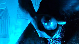 BBC Worship Hallelujah Johnson (Dr. Manhattan Unleashed On Flesh Skin) Tall Dark Chocolate Muscles Tattoos Hairy Johnson