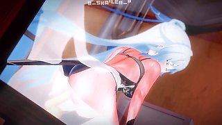 Jingliu, anime, honkai impact