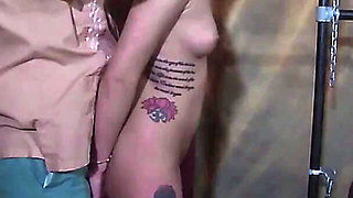 Maria Marley's Nude Crotch Rope Dance