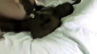 Plump cuckold blond white hotwife gets messy bbc cumshot on