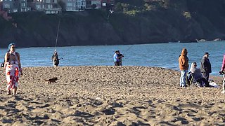 Hot amateur shakes her big boobs