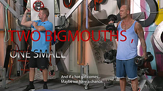 21 Sextury - Horny Blonde Angel Emil Is Ready for Two Cocks in Her Both Hole!