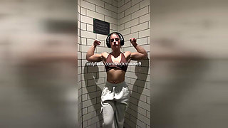 Buff 18yo Ass Destroyed IG Live In The Gym