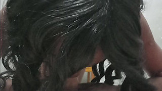 Boss Gets Best Blowjobs & Doggystyle & Missionary Fuck When Wife Not Home ( Cum on Her Boobs)