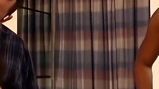 Busty Black Riding Big White Cock