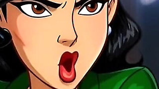 Slut Wife Fucked in Dirty Public Toilet. Cartoon