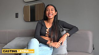 Reluctant amateur latina Alexa fucked
