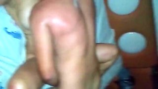 Amateur Homemade: Hot Married Latina Wife Fucks Two Men Bareback in Threesome