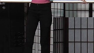 Dyanna Crush on Her Slave Groin in Boots! Picture in the Picture!