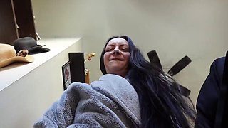 Raven Willows Anime Fuzzy Robe Tease