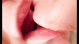 Nasty BBW Drinking Mick Stabbers Piss