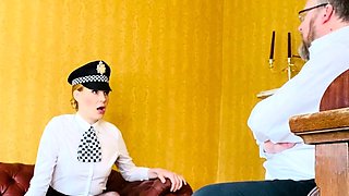 amateur MILF getting fucked and takes cum in mouth