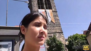 Hunt4k. nerdy cuckold sees gf fucked by bulky stranger