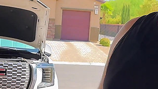 Fucking My Hot Neighbors Cheating Wife While He Is Out of the House - Good Boy POV