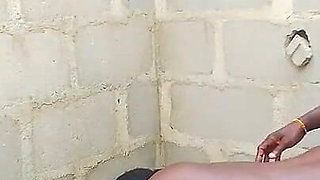 Hot Banging in Uncompleted Building with Her Ex Boyfriend