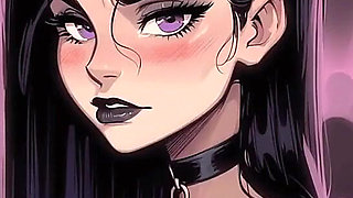 My New Girlfriend Taboo Hentai Game Ep. 41 BDSM Spanking with My Goth GF!