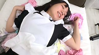 Japanese Teen In Uniform Banged Sideways
