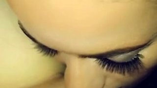 Pov teen amateur enjoys blowjob and cumshot facial