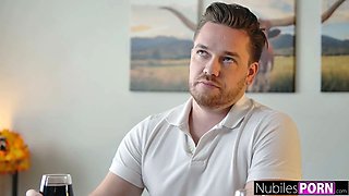 Np thanksgiving: were appreciative for step-mom breasts & moist pussies