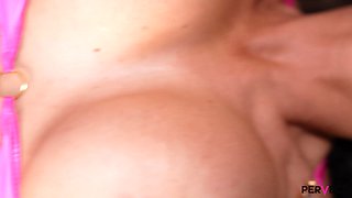 PERVECT Lily Veroni goes to town on some BIG BLACK PENIS