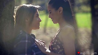 Big Tits Beauty Licks Lovely Latina Lesbie