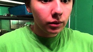 Chubby Brunette Big Boobs Dildo Masturbation