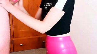 Small titted babe toys her pussy on webcam