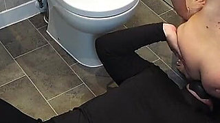 Femdom Shower Service Piss Toilet Slave