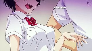 Hentai Anime Hardcore: Big Tits Girl Gets Rough Doggystyle Fuck & Creampie