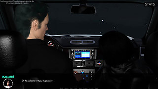 Medical Special Care - Karin handjobs Dr. Larkin in the car - 10KI - by Porn Game 4U