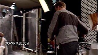 Vintage Blowjob At The Photo Shooting With Anna Fischer