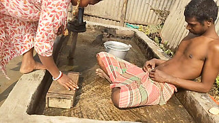 Desi wife shaved my hair and sucked my dick