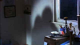 Two awesome busty babes in vintage HD video