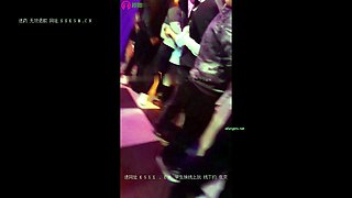 Amateur chicks voyeur fucking in public place