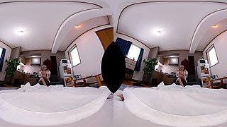 Blonde Asian Beauty's Wild Passion in Stunning VR Heat