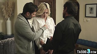 Priests demonstrate the right direction to teenager