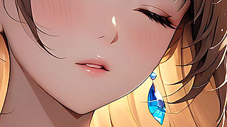 Inner Glow: a Beautiful Young Woman Radiating Soft Light