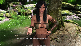 The Lust City #55 - Beautiful Brazillian Ebony Gives Me a Handjob While She Torch Herself