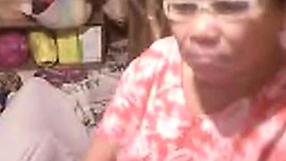 Mature Asian Elizabeth, 57, Flashes on Webcam
