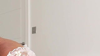 British MILF Angel Sinn Interracial Cum Tasting Blowjob